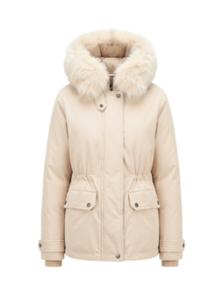 Giubbotto Parka Arctic beige