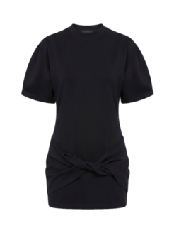 Vestito t-shirt nero