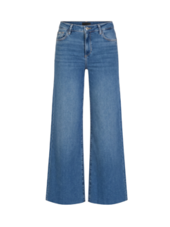 Jeans a zampa dark blue denim