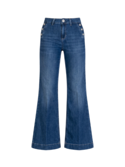 Jeans a zampa Flare Button
