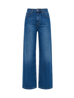 Jeans wide leg stile anni '70