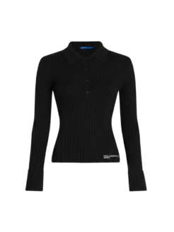 Polo Knitted nera