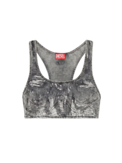 Top jeans grigio