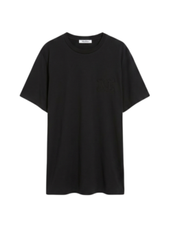 T-Shirt nera lunga
