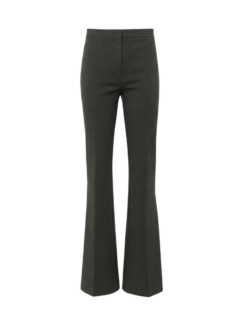 Pantalone grigio a zampa