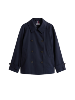Trench corto Cotton Reg