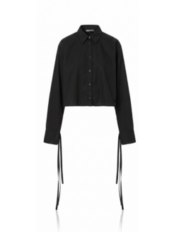Camicia cropped ties