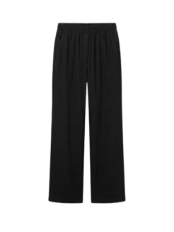 Pantalone wide leg nero