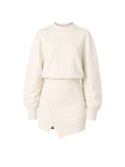 Vestito mini felpato