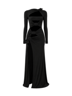 Vestito maxi cutout