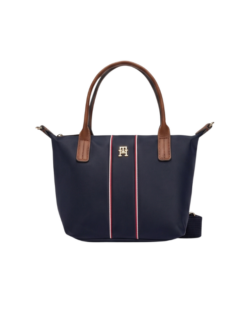 Borsa Popette Mini Tote Corp blu
