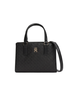 Borsa a tracolla TH Daily Mini Tote Mono nera