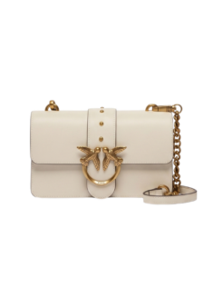 Borsa a tracolla Love One Mini crema
