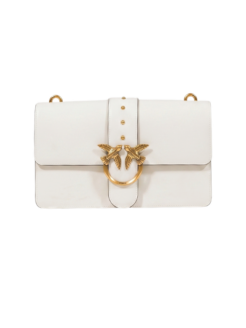 Borsa a tracolla Love One Classic bianca