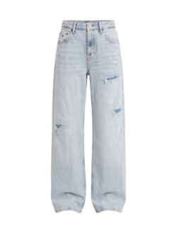 Jeans mom fit con strappi