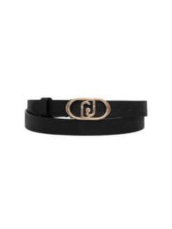 Cintura reversibile nera/oro