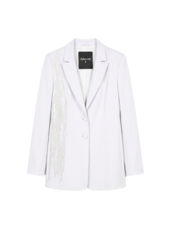 Dazzle blazer bianco