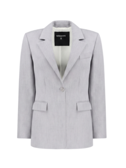 Blazer grigio perla