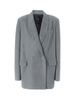 Blazer strass all-over grey