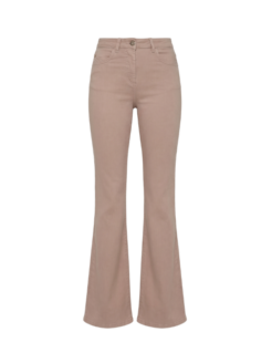 Jeans flare beige
