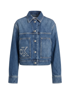 Giacca cropped jeans