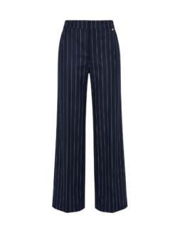 Pantalone gessato blu
