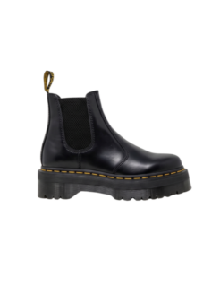 Stivali Chelsea platform QUAD 2976 in pelle smooth